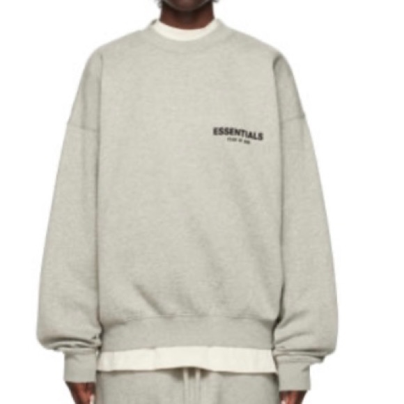 Size small Essentials tracksuit (crew neck & sweatpants) - Picture 2 of 2